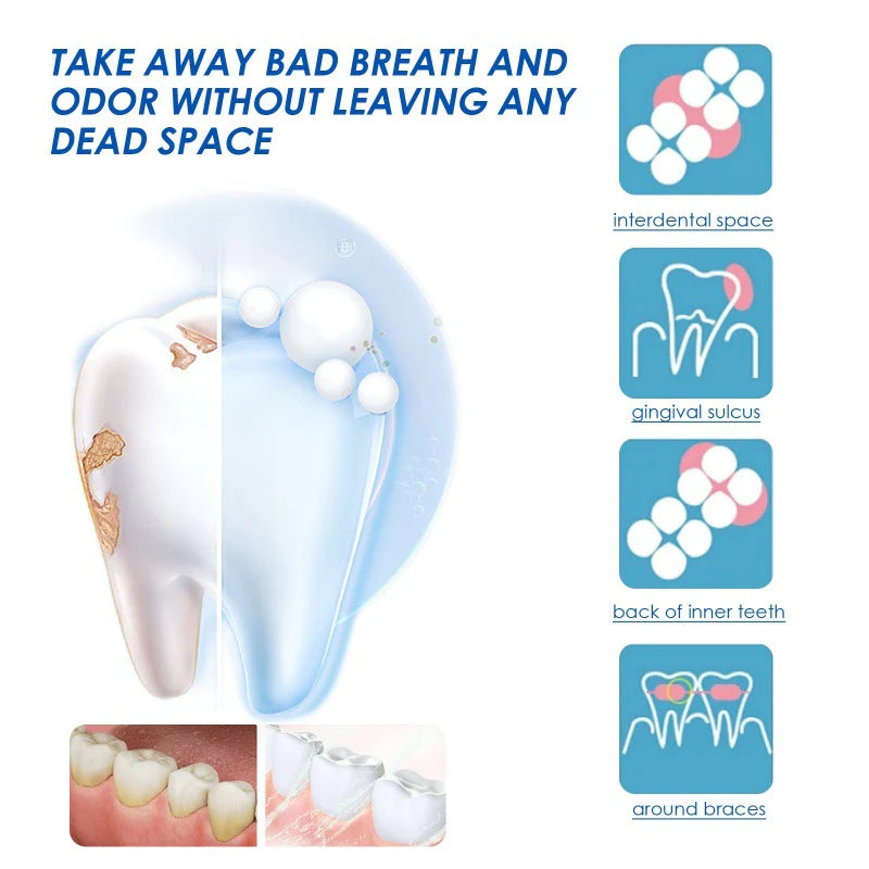 Fresh Breath Whitening Teeth Cleaning Oral Hygiene Strong Mouthwash Tablets