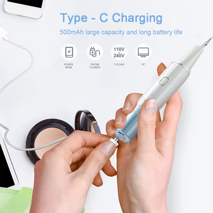 Visual Ultrasonic Scalers Dental Remover for Whitening Teeth Electric Sonic Tooth Cleaner Removal Dental Products by Phone APP